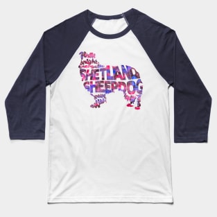 Shetland Sheepdog Baseball T-Shirt